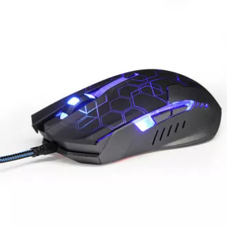 E-blue Auroza EMS636 Hexagon Myš drátová, černá, 2500DPI, DOPRODEJ E-blue Auroza EMS636 Hexagon Myš drátová, černá, 2500DPI, DOPRODEJ