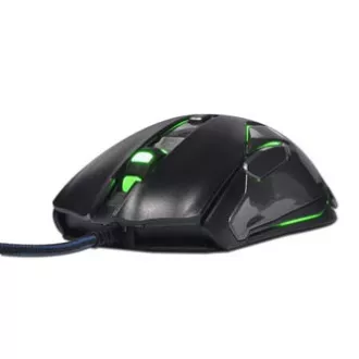 E-blue Auroza FPS Myš drátová, černá, 8200DPI