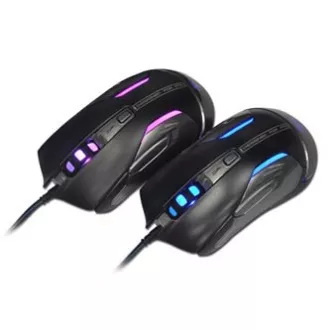E-blue Auroza FPS Myš drátová, černá, 8200DPI