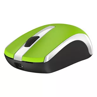 Myš bezdrátová, Genius Eco-8100, zelená, optická, 1600DPI, DOPRODEJ