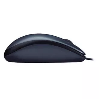 Myš drátová, Logitech M100, černá, optická, 1000DPI