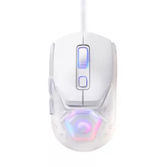 Marvo FIT LITE G1 Myš drátová, bílá, 12000DPI, + DáREK