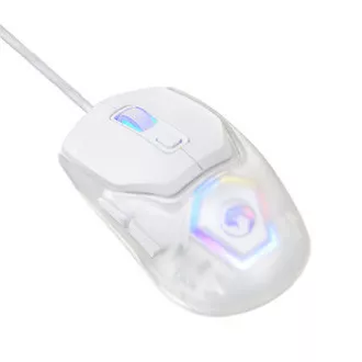 Marvo FIT LITE G1 Myš drátová, bílá, 12000DPI, + DáREK