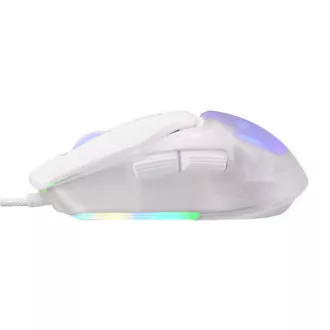 Marvo FIT LITE G1 Myš drátová, bílá, 12000DPI, + DáREK