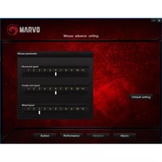 Marvo M359 Myš drátová, černá, 3200DPI