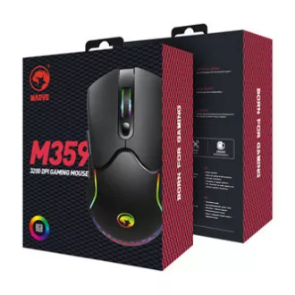 Marvo M359 Myš drátová, černá, 3200DPI