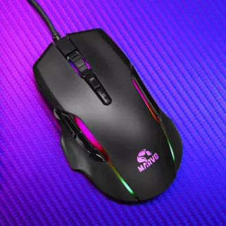 Marvo G945 Myš drátová, černá, 10000DPI