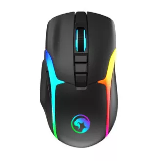 Marvo M729W PRO Myš bezdrátová, černá, 8000DPI
