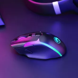 Marvo M729W PRO Myš bezdrátová, černá, 8000DPI