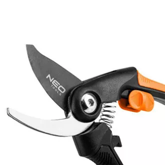 Neo Tools nůžky na živý plot průměr řezu 20mm, ocelová čepel, ergo rukojeť, zámek čepele typ