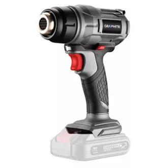 Horkovzdušná pistole ENERGY+ 270W, Graphite 58G082, Maximální teplota 550c, černá