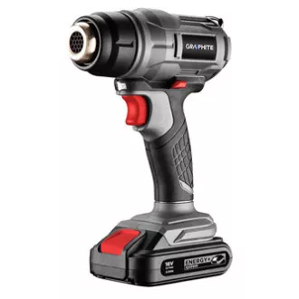 Horkovzdušná pistole ENERGY+ 270W, Graphite 58G082, Maximální teplota 550c, černá