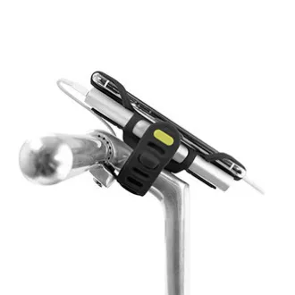 Držák mobilu a powerbanky Bone Bike Tie 3 Pro Pack, na kolo, nastavitelná velikost, černý, 4-6.5", silikon, na řídítka, černá