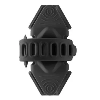 Držák mobilu a powerbanky Bone Bike Tie 3 Pro Pack, na kolo, nastavitelná velikost, černý, 4-6.5", silikon, na řídítka, černá