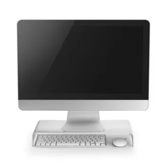 Powerton ERGO MINIMAL Podstavec pod monitor, stříbrný, ergo