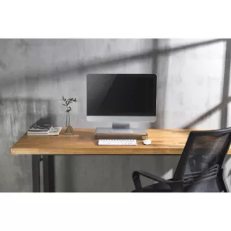 Powerton ERGO MINIMAL Podstavec pod monitor, stříbrný, ergo