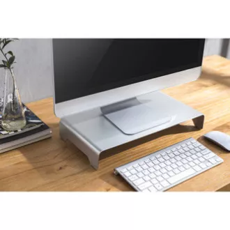 Powerton ERGO MINIMAL Podstavec pod monitor, stříbrný, ergo