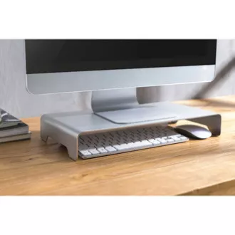 Powerton ERGO MINIMAL Podstavec pod monitor, stříbrný, ergo