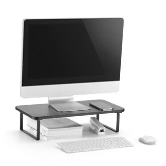Powerton ERGO PLANO Podstavec pod monitor, černý