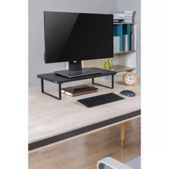 Powerton ERGO PLANO Podstavec pod monitor, černý