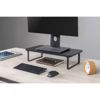 Powerton ERGO PLANO Podstavec pod monitor, černý