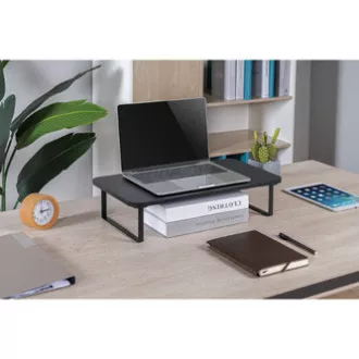 Powerton ERGO PLANO Podstavec pod monitor, černý
