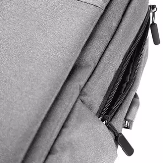 Batoh na notebook 15.6", BA-03, šedý z nylonu, USB port k nabíjení, Marvo, DOPRODEJ