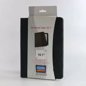 Obal na tablet 9.7" a 10.1", Scene, černý z polyester/mikro vlákna, DOPRODEJ