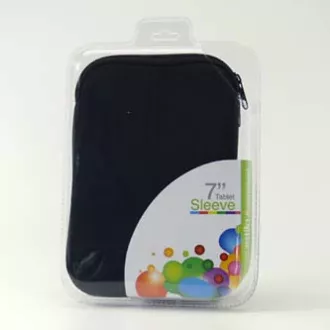 Obal na tablet 7", černý z neoprénu