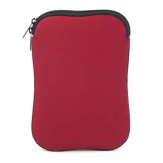 Obal na tablet 7", červený z neoprénu