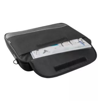 Taška na notebook 16", Ascetic, černá z polyesteru, Defender
