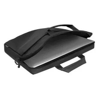 Taška na notebook 17", Monte, černá z polyesteru, Defender