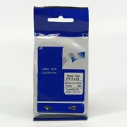 Master tape kompatibilní páska do tiskárny štítků, pro Brother, PT-S121, černý tisk/průsvitný podklad, nelaminovaná, 8m, 9mm