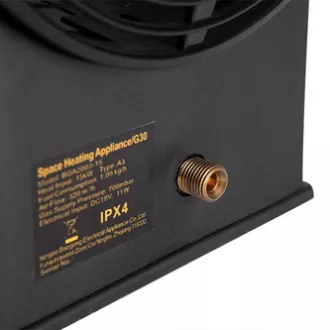 Plynový ohřívač Graphite 58GE101, 3000W, pro vyhřívání podlah a prostor skladů a stavenišť, DOPRODEJ