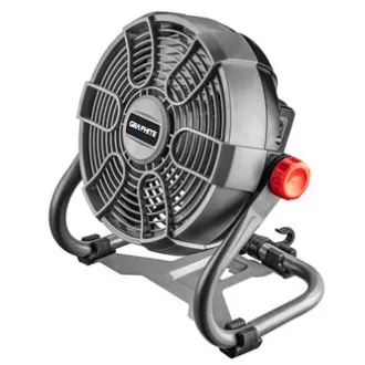Větrák 58G080, aku, 18V, napájení ze sítě nebo baterie, Graphite Větrák 58G080, aku, 18V, napájení ze sítě nebo baterie, Graphite