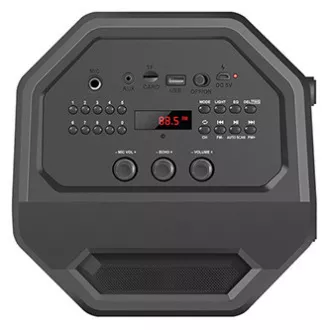 Defender reproduktor Rage, Li-Ion, 2.0, 50W, černý, regulace hlasitosti, LED podsvícení, BT 5.0, TWS, dálkové ovládání, 45Hz~22kHz