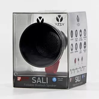 YZSY Bluetooth reproduktor SALI, 1.0, 3W, černý, regulace hlasitosti, skládací, voděodolný