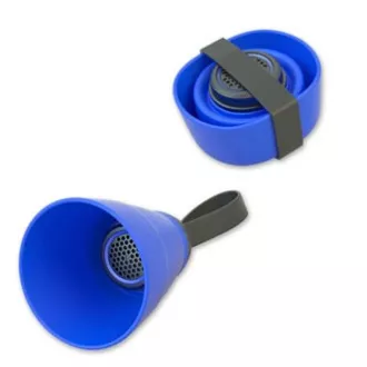 YZSY Bluetooth reproduktor SALI, 1.0, 3W, modrý, regulace hlasitosti, skládací, voděodolný