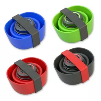 YZSY Bluetooth reproduktor SALI, 1.0, 3W, modrý, regulace hlasitosti, skládací, voděodolný
