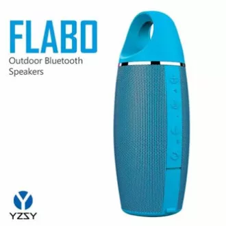 YZSY Bluetooth reproduktor FLABO, 2x5W, modrý, regulace hlasitosti, DOPRODEJ