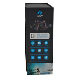 YZSY Bluetooth reproduktor FLABO, 2x5W, modrý, regulace hlasitosti, DOPRODEJ