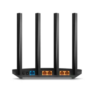 TP-LINK router Archer C6 V3 2.4GHz a 5GHz, extender, přístupový bod, IPv6, 1200Mbps, externí pevná anténa, 802.11ac, Gigabytové př