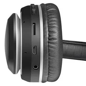 Defender FreeMotion B545, sluchátka s mikrofonem, ovládání hlasitosti, černá, 2.0, uzavřená, podsvícená, BT 5.0, slot pro MicroSD