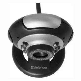 Defender C-110 Web kamera, černo-šedá 0.3 Mpix, USB 2.0, pro notebook/LCD