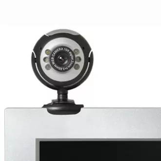 Defender C-110 Web kamera, černo-šedá 0.3 Mpix, USB 2.0, pro notebook/LCD