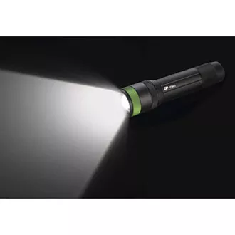 LED svítilna, Li-Ion 3,7V/2500mAh, kovová, černá, 650lm, CR41