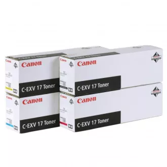 Canon C-EXV17 (0259B002) - toner, yellow (žlutý)