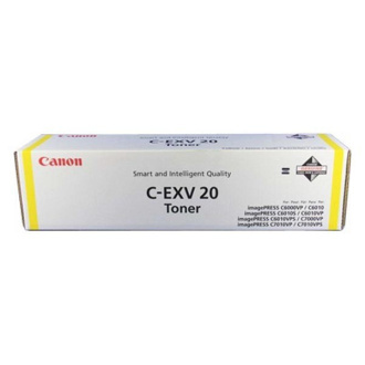 Canon C-EXV20 (0439B002) - toner, yellow (žlutý)