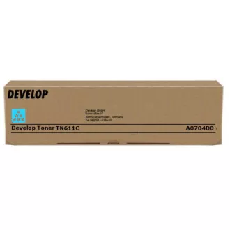 Develop TN-611 (A0704D0) - toner, cyan (azurový) Develop TN-611 (A0704D0) - toner, cyan (azurový)