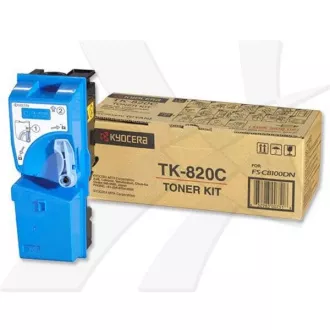 Kyocera TK-820 (TK820C) - toner, cyan (azurový)